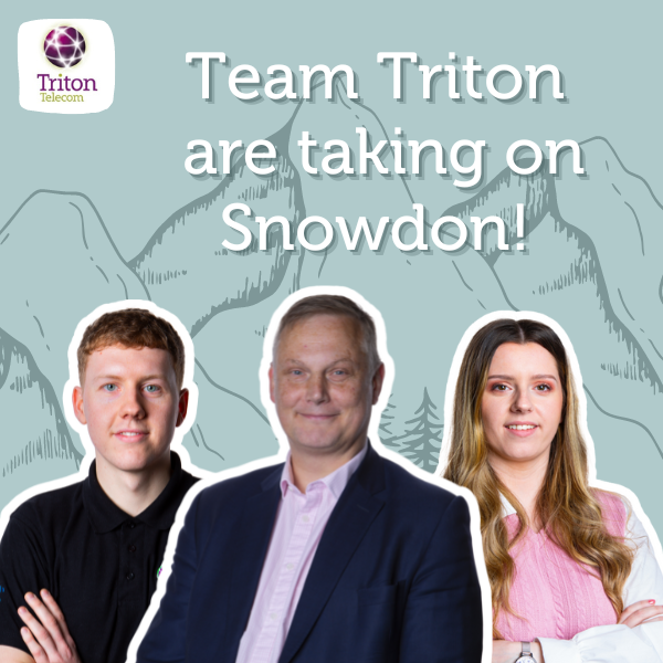 Triton team taking on Snowdon for three charities